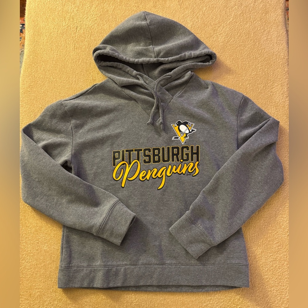 Fanatics Gray Pittsburgh Penguins Sweatshirt